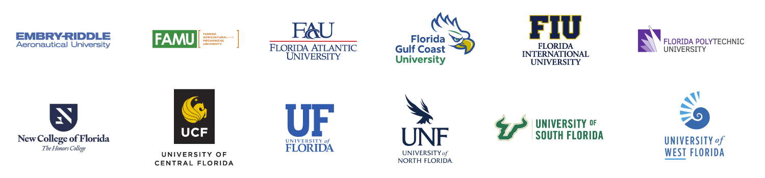2026 Director's Meeting participating state of florida school logos