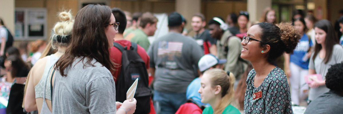 Students at Event