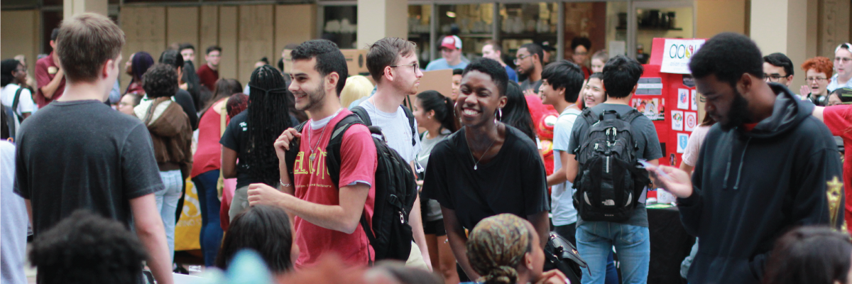 Students at Event