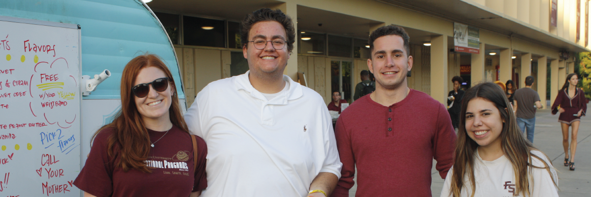 Students at Event