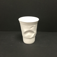 Crinkled Plastic Cup