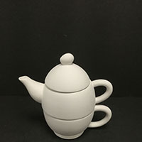 Oval Teapot For One