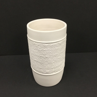Burlap Vase